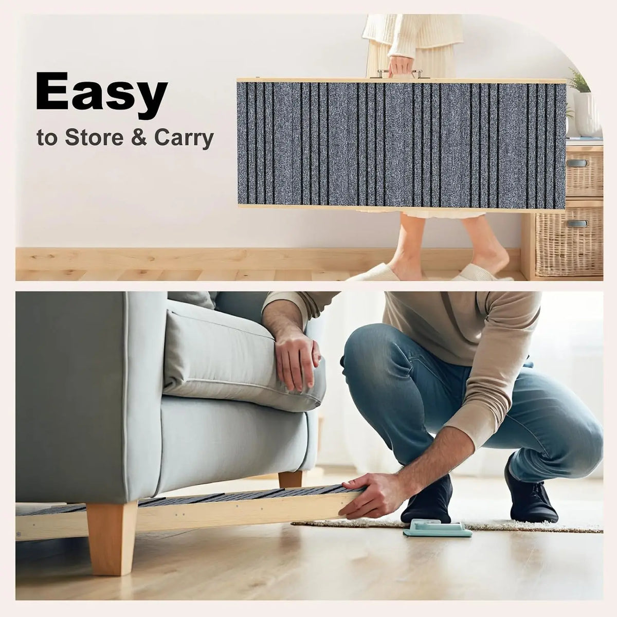 7-Height Adjustable Dog Ramp